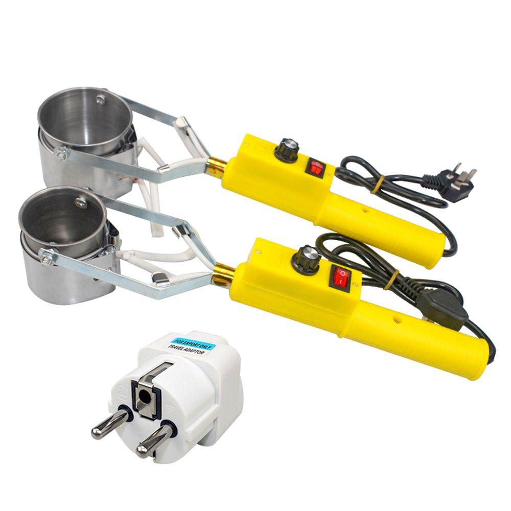 Adapter 100~450 Centigrade Tin Melting Furnace Desoldering Bath Plate Solder Pot Soldering Device