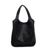 Color Solid Elegant Pu Inner Pocket Comfortable Double Straps Women Travel Bags
