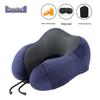Hump-Shaped Memory Foam U-Shaped Neck Pillow for Office, Travel, and Business Trips