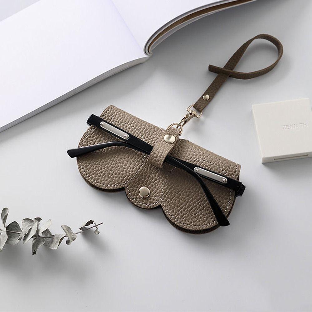 Men Glasses Storege Case Eyewear Protector Eyewear Pouch Sunglasses Pouch PU Leather Glasses Case