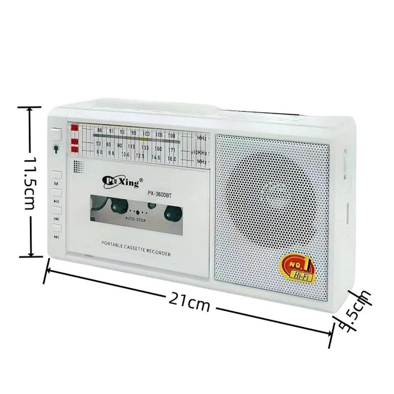 Солнечный аварийный радиоприемник USB AM/FM/SW многодиапазонный радиоприемник стерео беспроводной Bluetooth MP3 аудио кассетный плеер/рекордер AM радио