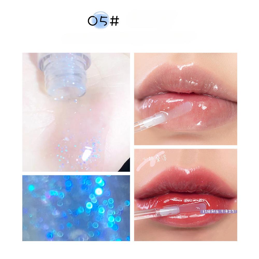 Увлажняющее прозрачное медовое зеркало для губ, глазурь для губ, пухлая губа, увлажняющее питательное увлажняющее масло для губ