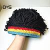 Новое поступление, шапка-парик раста унисекс, хип-хоп, плетеная, шапка-бини для вечеринки в стиле косплея, шапка ручной работы Ямайка, дреды в стиле регги, парик с африканскими корнями