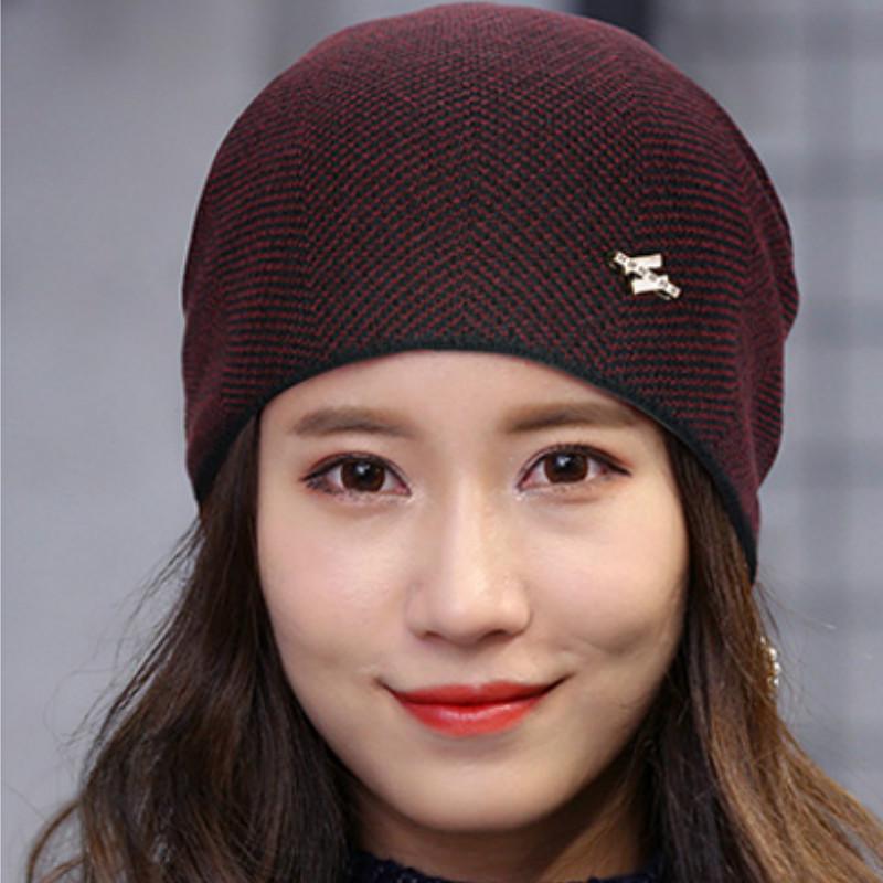 Новая зимняя теплая шапка унисекс, модные мужские и женские толстые вязаные повседневные шапочки, спортивные шапки на открытом воздухе