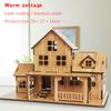Двухэтажный 3D сборный игрушечный деревянный домик для детей
