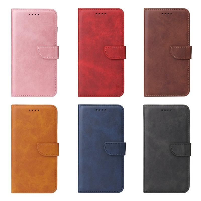 Leather Case For Honor Play 4 4T 5T 6T 8 V9 V10 V20 V30 V40 Pro Flip Casing Wallet Cover Buckle Card Slots Stand Bag Protective Sleeve