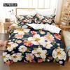 Bright Flowers Bedding Set Duvet Cover Set 3d Bedding Digital Printing Bed Linen Queen Size Bedding Set Fashion Design