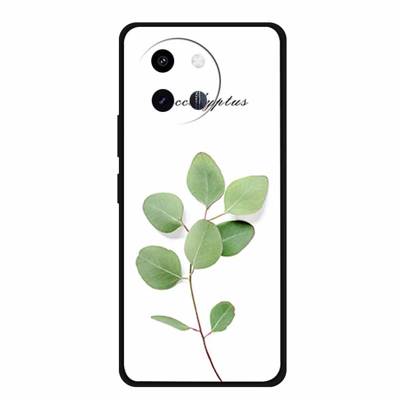 3D Lovely Cute Case For Vivo Y38 Y200i Y200T T3X Soft TPU Silicone Bumper Protector Relief Flower Emboss Phone Cover Funda Capa