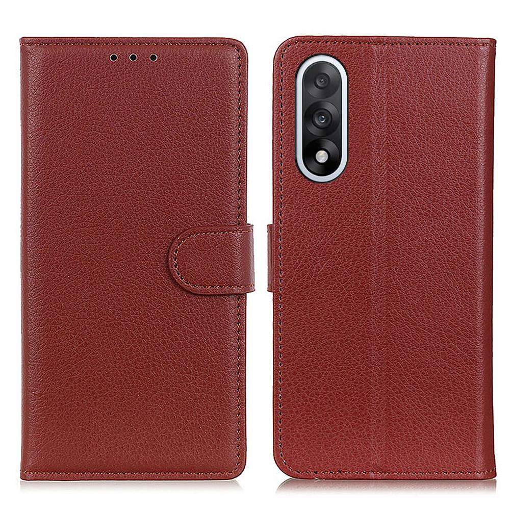 For OnePlus Nord 5 5G Wallet Case PU Leather Phone Cover Litchi Texture