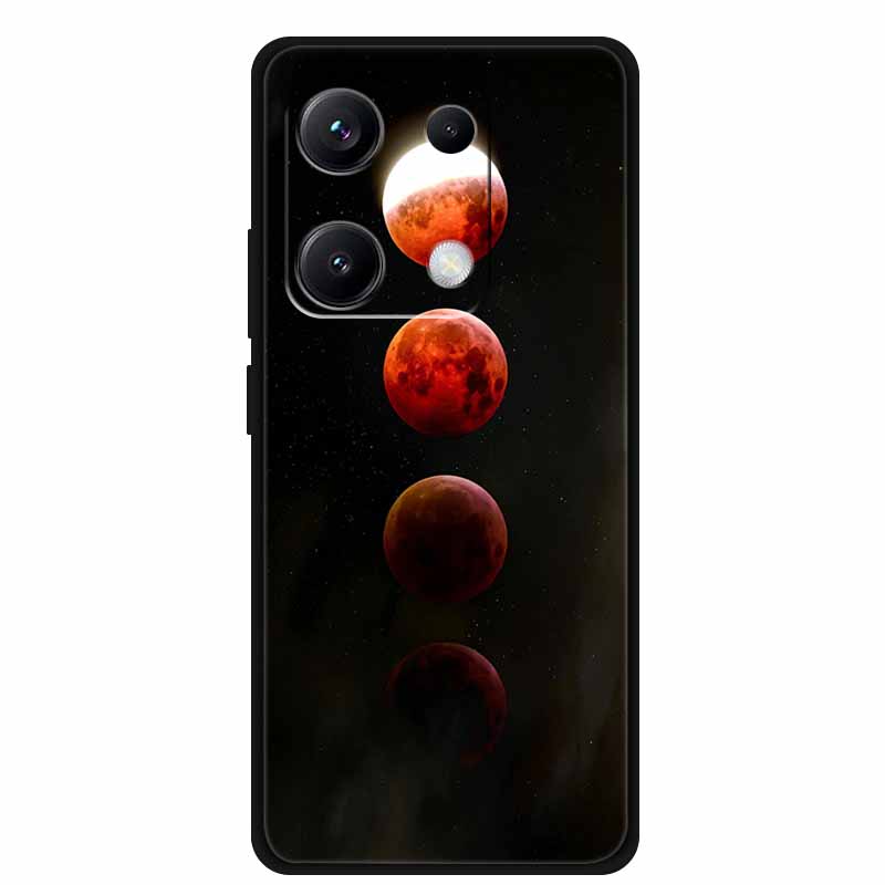 Чехол для Redmi Note 14S Роскошный Мягкий Силиконовый Задний Чехол из ТПУ Чехлы для Телефона для Xiaomi Redmi Note14S Защитный Милый Бампер Чехол