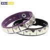 Unique Rivet PU Leather Spiked Studded Bracelet Bangle Gothic Jewelry Rivet Bracelet Punk Cuff Wrap Men Women Metal Wristband