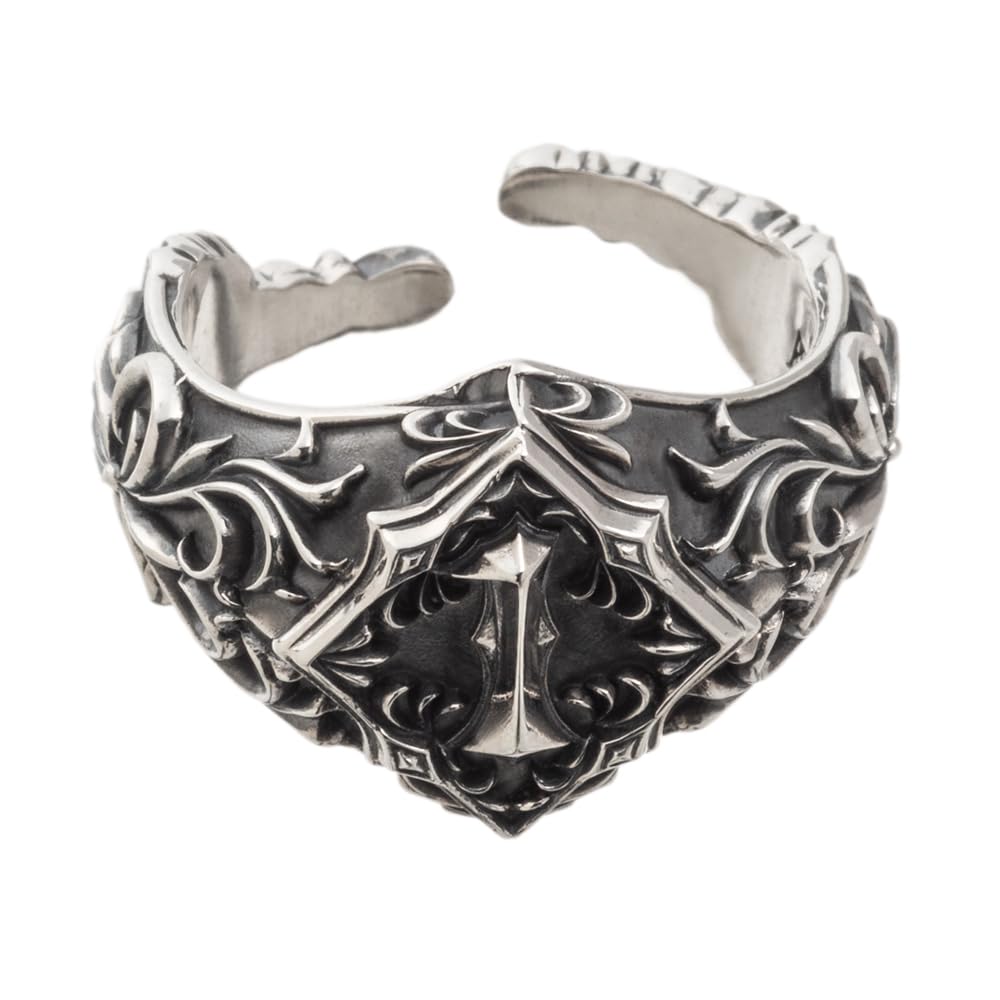 Кольцо Artemis Kings Number One Свободный размер Серебро 925 пробы, (AKR0073), Мужской аксессуар, Ювелирное изделие, Кольцо,
