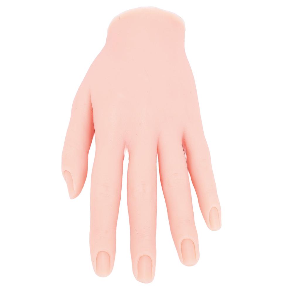 Практика Рука для ногтей Силиконовый женский манекен в натуральную величину Модель Левая рука для начинающих Салон Arti