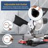 1 Set Dust Collection Bag with Zipper & Wired Adjustable Stand for Model 111 Miter Saw,Tank Belt Sander,Edge Planer,Diagonal Saw