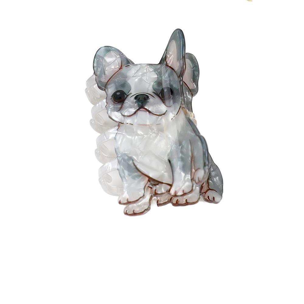 Printed Dog Cute Puppy Claw Clip Cartoon Shark Clip Cartoon Girls Hair Clip Gifts