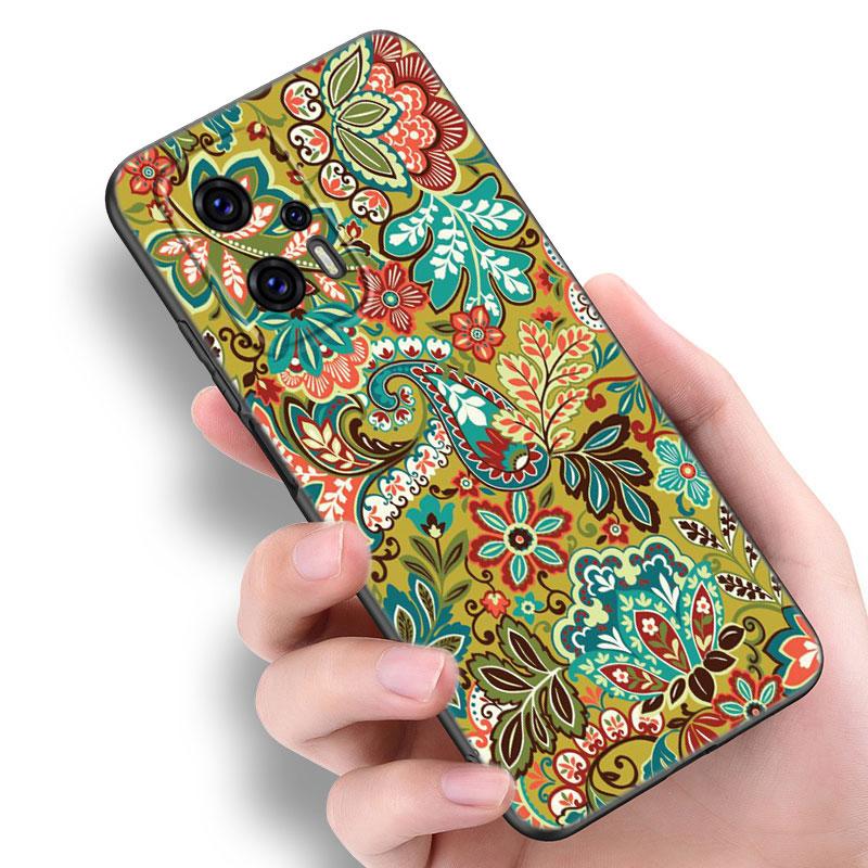 Mandala Chakra Yoga Phone Case For Xiaomi POCO F2 F3 M2 M3 M4 X3 X4 Pro NFC F4 GT 5G F1 X2 C3 C31 C40 M5S Soft TPU Black Cover