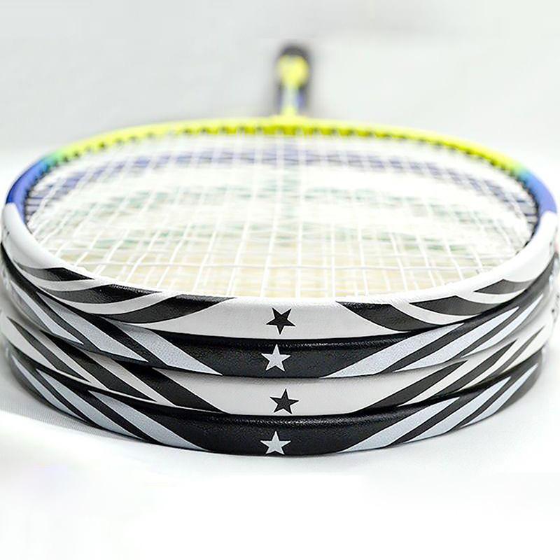 Badminton Racket Head Protective Sticker Multi-Color Anti-Friction Simple Disassembly Portable Bat Frame Line Tape Protector Diy