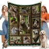 Cartoon sloth flannel blanket cartoon print soft blanket bed flannel blanket available in all seasons