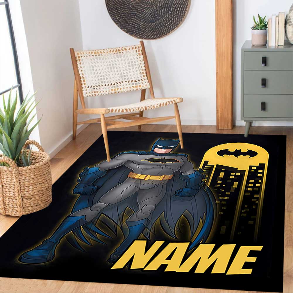 Warner (29) Customize your name rug, office chair cushion, home bedroom living room gift.