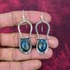 Ювелирные изделия из медного неонового апатита, серьги из стерлингового серебра 925 пробы, ювелирные изделия из драгоценных камней ручной работы для женщин