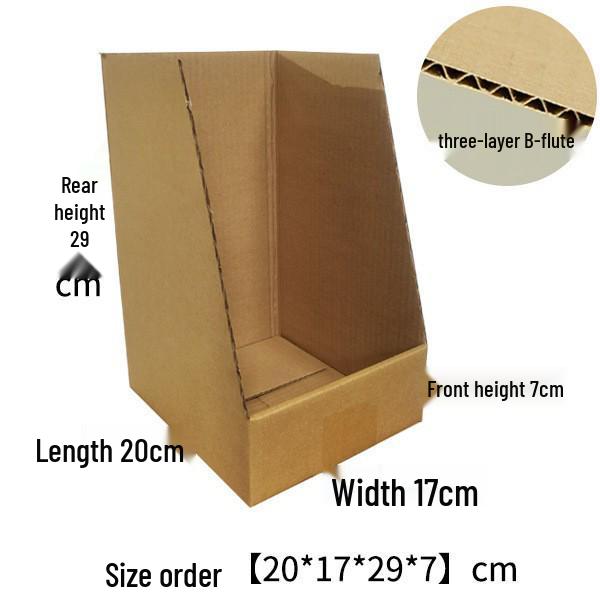 Пятислойный сверхпрочный органайзер для хранения с наклонными отделениями, идеально подходящий для склада или супермаркета.