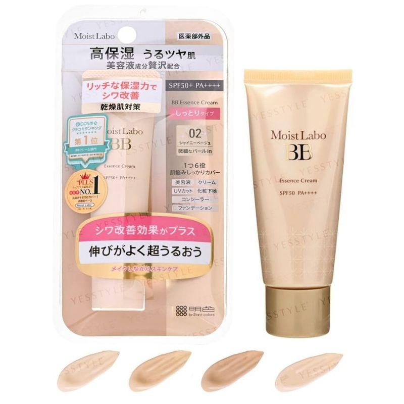 Meishoku Brilliant Colors - Moist Labo BB Эссенс-крем SPF 50+ PA++++