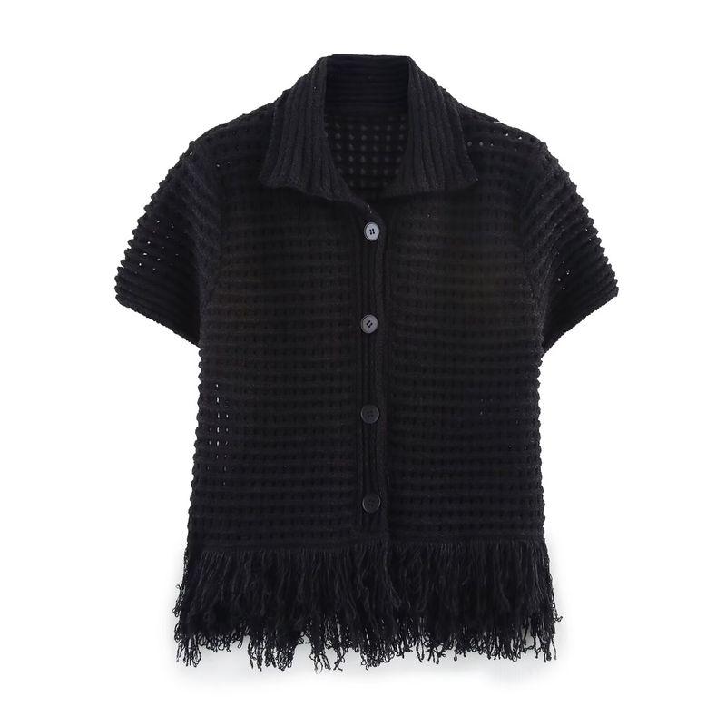 Araltay New Arrival Fashion Style Women's Tassel Plaid Knitting Outwear Short Skirt 4331023 4331005