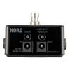 KORG Pitchblack X Pedal Tuner for Guitar/Bass, ±0.1 Cent High Accuracy, Ultra Buffer, True Bypass, DC Out, Strobe Tuning, PITCHBLACK PB-X