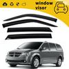 Dodge Caravan 2011-2017 Дождевики на двери и козырьки на окна