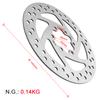 140mm 160mm Electric Scooter Disc Brake Rotor Stainless Steel Electric Scooter Disc Brake Pad with 6 Bolts