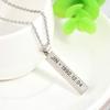 Bangtan Boys Themed Jewelry Stainless Steel Long Chain For Women And Teens