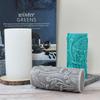 New Relief Tree Cane Cylindrical Silicone Candle Mold 3D Creative Geometric Column Aromatherapy Gypsum Soap Resin Process Mould