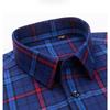 100% хлопок клетчатые рубашки для деловых мужчин с длинным рукавом качество осень весна мужской повседневный