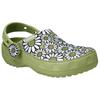 Crocs Классические легкие женские садовые клоги с ромашками Зеленые 213231-3DD