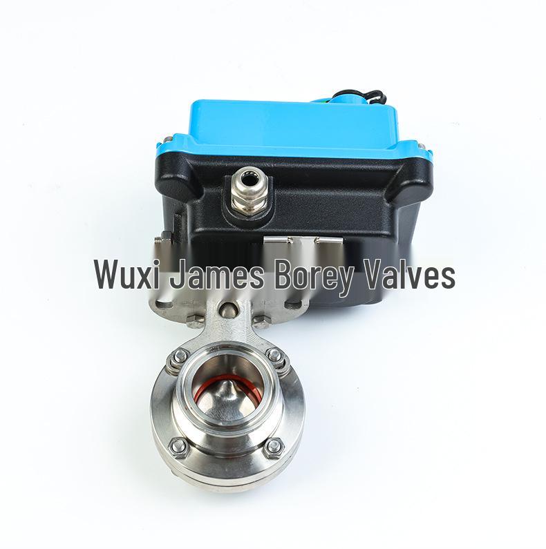 Sanitary Grade Bidirectional Electric Butterfly Valve AD981X-16 UPVC