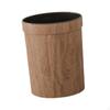 Bathroom Bin Kitchen Storage Trash Can Wood Effect Polypropylene Suitable for Toilet Living Room