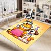 Garfield'S Birthday Celebration Carpet For Playroom Bedroom Living Room Sofa Home Decorkids Game Area Rug Nonslip Floor Mat