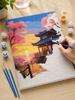 Paint by Numbers with Frame Pictures for Painting - Zen View 40x50