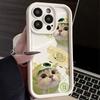 Милый европейский и американский применимый чехол для мобильного телефона iphone16pro Apple 15 противоударный 14 популярный 13promax новый 12x