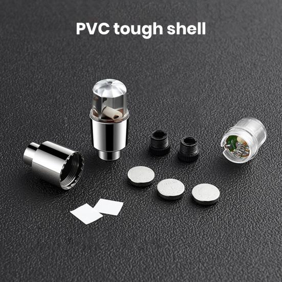 8шт светящиеся колпачки штока клапана автомобильный концентратор светодиодные фонари супер яркие водонепроницаемые с автоматическим включением/выключением