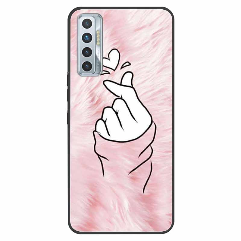 Чехол для Tecno Camon 17P, противоударный, из мягкого силикона TPU, задняя крышка для Tecno Camon 17P 2021, чехлы для телефона Camon17P CG7, милый мультяшный