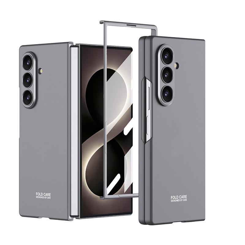 Защитный чехол Galaxy Z Fold 8 Ultra со встроенной пленкой для экрана, матовое покрытие, точные вырезы, ударопрочная поликарбонатная крышка В