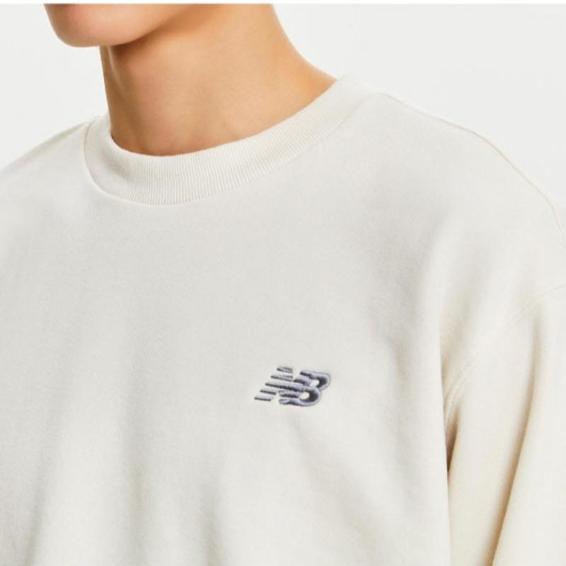 New Balance Футболка с длинным рукавом Rqk Nbnce2s021 35 Public Small Logo Sweatshirt Semi Ove