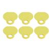 50pcs Livestock Neck Tags TPU High Durability Flexibility QR Code Blank ID Tag for Cattle Ranch