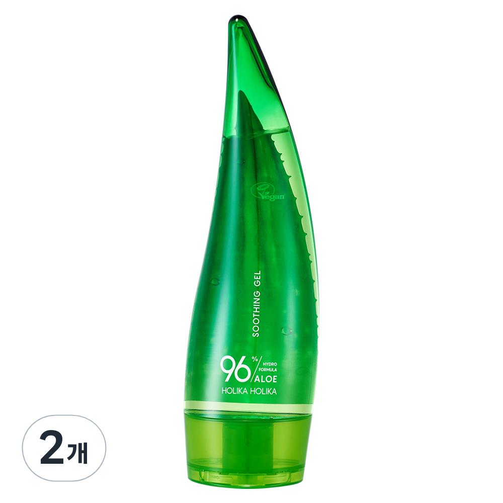 HOLIKA HOLIKA Успокаивающий гель Aloe Hydro Formula 96%, 250 мл, 2 шт.