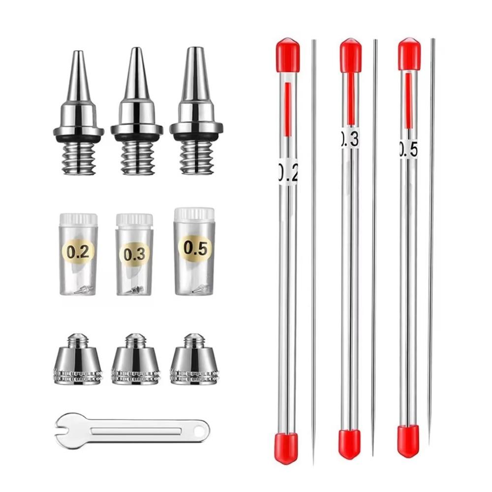 Сменная насадка для аэрографа, защитная игла, набор инструментов для обслуживания аэрографа