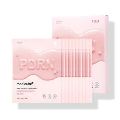 PDRN Розовая маска Vita Coating 22 г*10 шт.