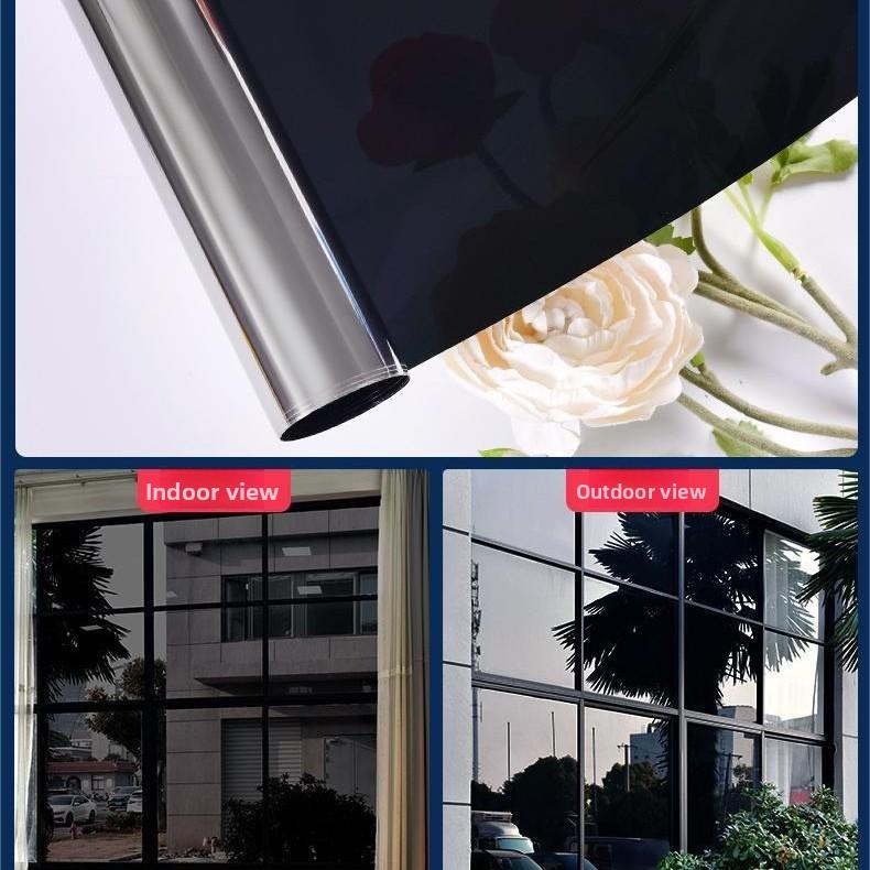 Индивидуальная ПВХ Электростатическая Оконная Пленка Защита от УФ-лучей Теплоизоляция Наклейка на Стекло для Гостиной, Спальни и Наружного Использования