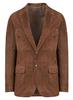 Men's Brown Sheepskin Suede Leather Blazer Stylish Handmade Elegant Formal Party