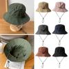 Waterproof Bucket Hat Storage Bag Panama Cap Summer Fishing Cap  Mountaineering